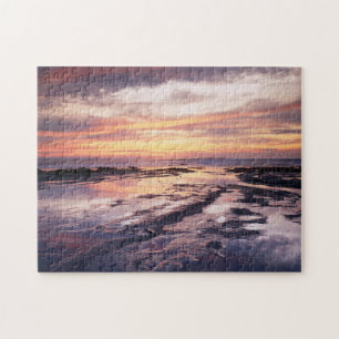 California, San Diego, Sunset Cliffs, Sunset 1 Jigsaw Puzzle
