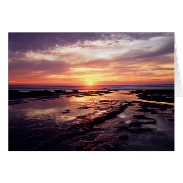 California, San Diego, Sunset Cliffs, Sunset 3 (Front Horizontal)