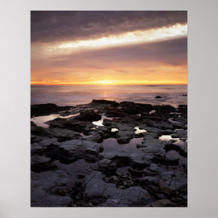 California, San Diego, Sunset Cliffs, Sunset 6 Poster