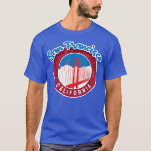 California San Francisco City Gift Bridge Souvenir T-Shirt