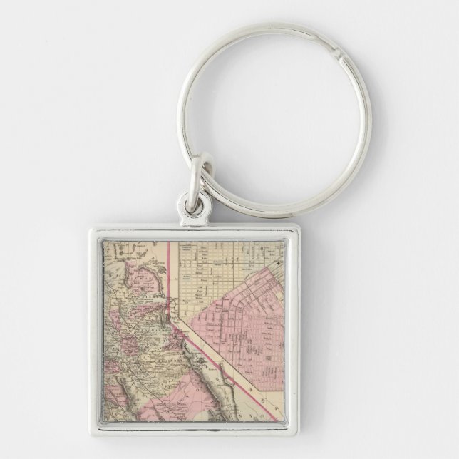 California, San Francisco Key Ring (Front)