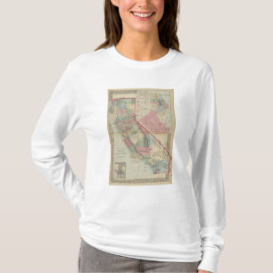 California, San Francisco Map by Mitchell T-Shirt