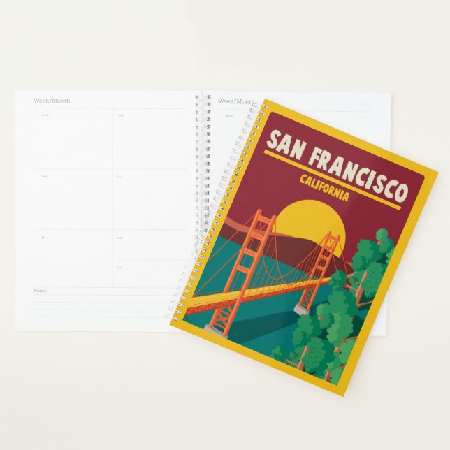 California | San Francisco Planner (Display)