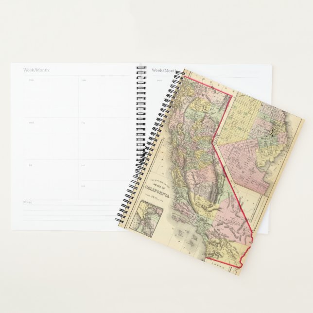 California, San Francisco Planner (Display)