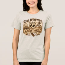 California Santa Monica Pier Route 66 Retro Sepia