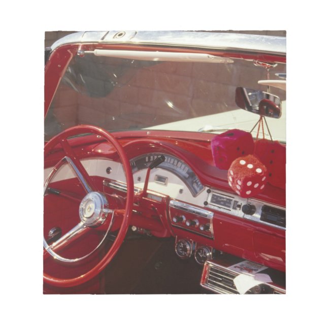 California:  Santa Ynez Valley, Solvang, 1957 Notepad (Front)