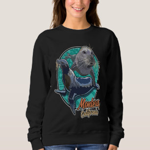 California Sea Lion and Pacific Harbor Seal at Mon Sweatshirt