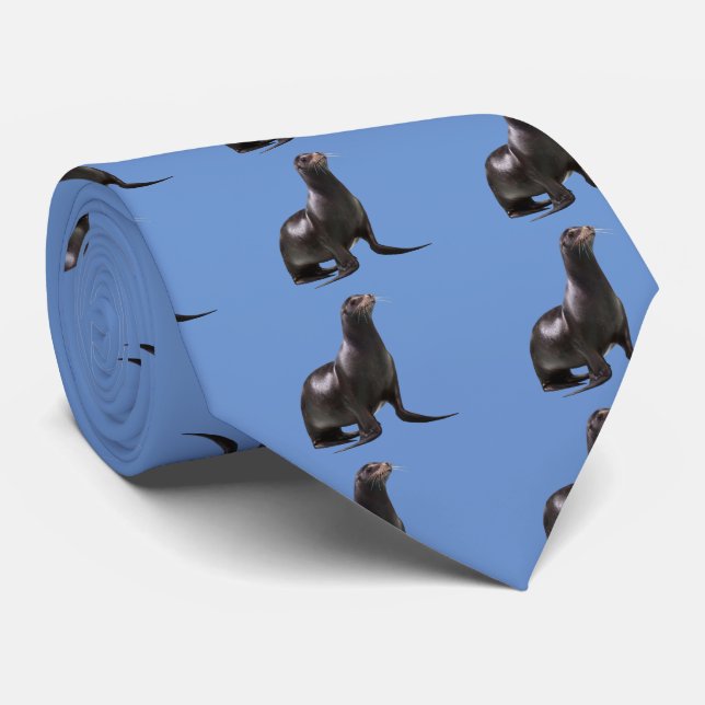 California sea lion tie (Rolled)