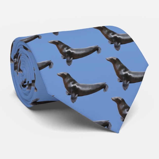 California sea lion tie (Rolled)