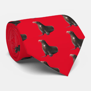 California sea lion tie