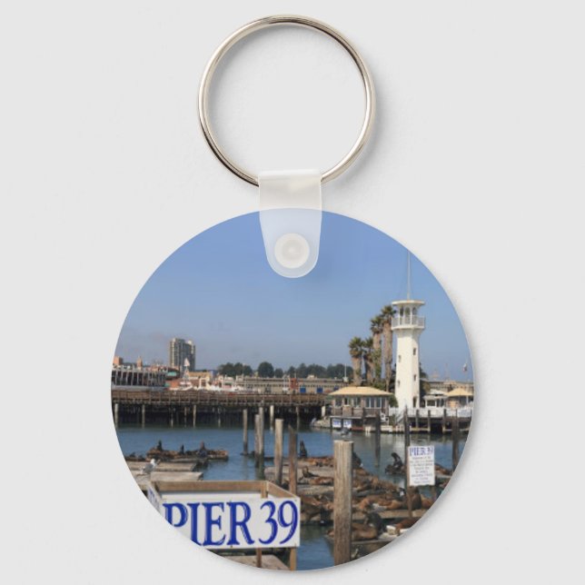 California Sea Lions Key Ring (Front)