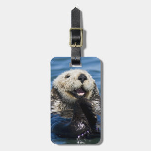California Sea Otter Enhydra lutris) grooms Luggage Tag