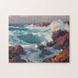 California Sea Scape Edgar Alwin Payne Jigsaw Puzzle