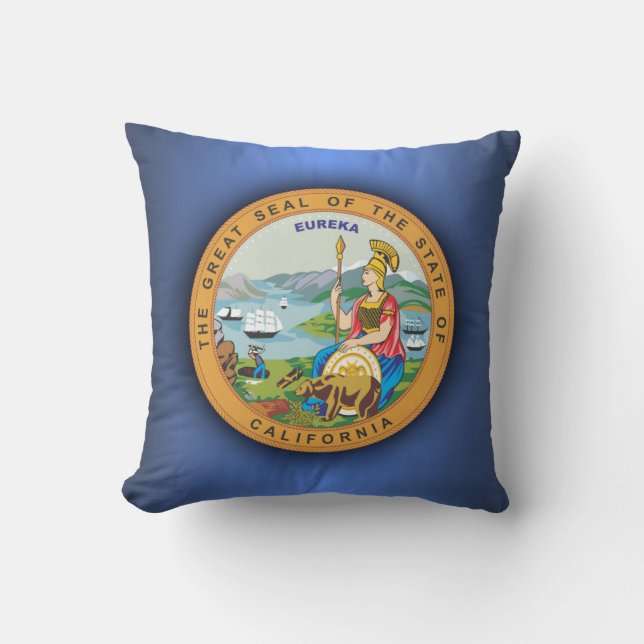 California Seal Cushion (Front)