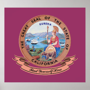 California Seal Poster