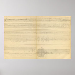 California Seismograms 9 Poster