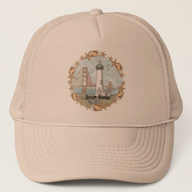 California Shells Lighthouse hat (Front)