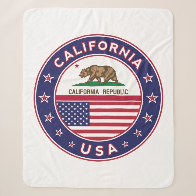 California Sherpa Blanket (Front)
