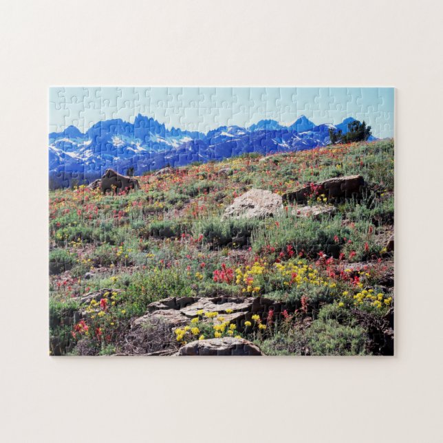 California, Sierra Nevada Mountains 1 Jigsaw Puzzle (Horizontal)