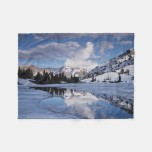 California, Sierra Nevada Mountains, Dana Peak Fleece Blanket