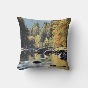 California, Sierra Nevada Mountains, Yosemite 7 Cushion