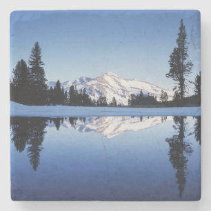 California, Sierra Nevada Mountains, Yosemite 9 Stone Coaster