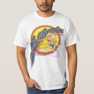 California skateboard shirt F/B