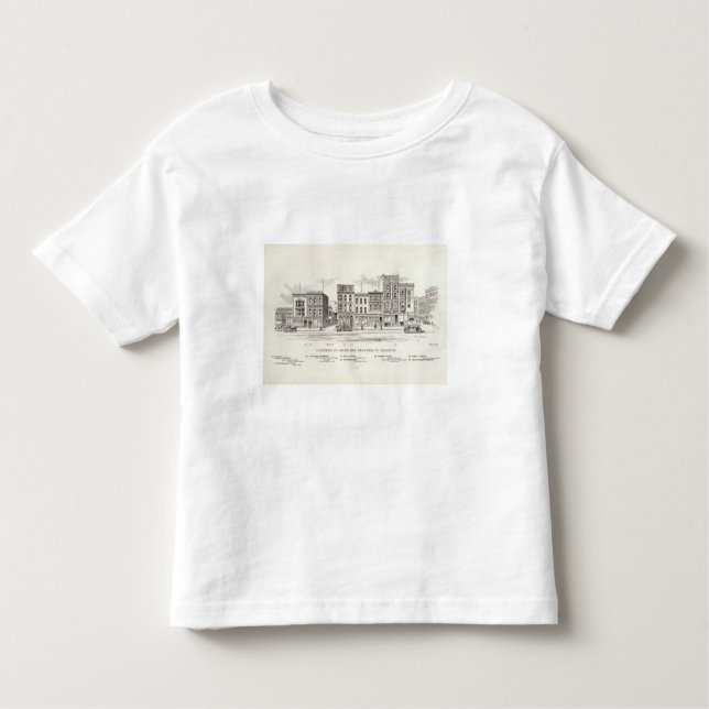 California South side Webb and Kearny Toddler T-Shirt (Front)