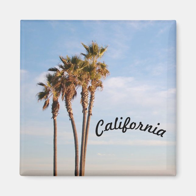 California Souvenir Magnet (Front)