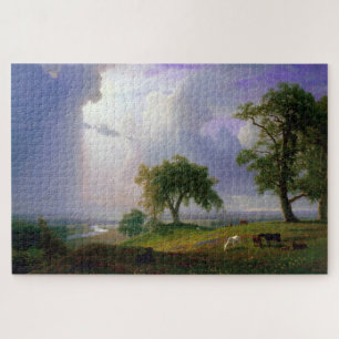 California Spring, Albert Bierstadt Jigsaw Puzzle