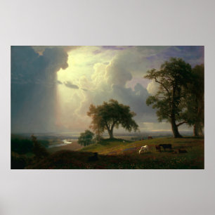 California Spring by Albert Bierstadt Poster