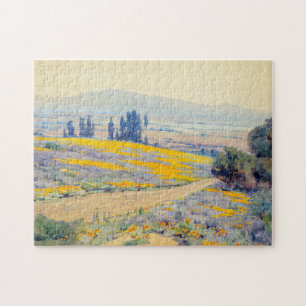 California Spring Landscape Elmer Wachtel Jigsaw Puzzle