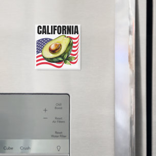 California Square Magnet