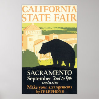 California State Fair Sacramento Poster