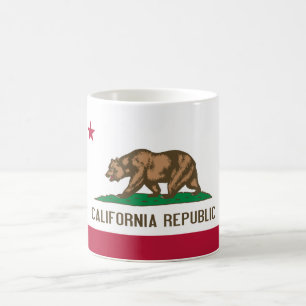California state flag coffee mug