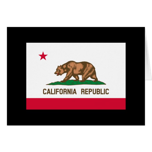 California State Flag Design (Front Horizontal)