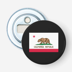 California State Flag Design Bottle Opener