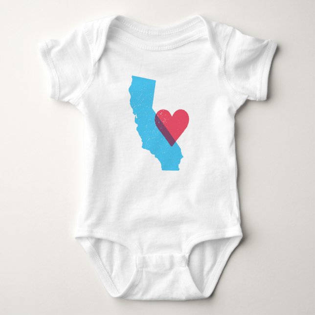 California State Love Baby Shirt (Front)