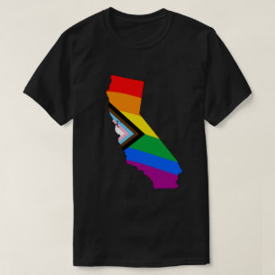 California State Pride LGBTQ Progress Pride T-Shirt