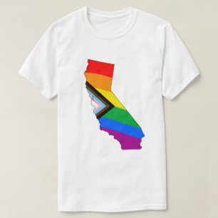 California State Pride LGBTQ Progress Pride T-Shirt
