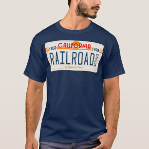 California State Railroad Museum California Licens T-Shirt