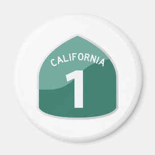 California State Route 1 Pacific Coast Highway Magnet