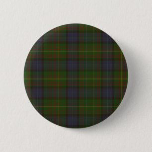 California state tartan 6 cm round badge
