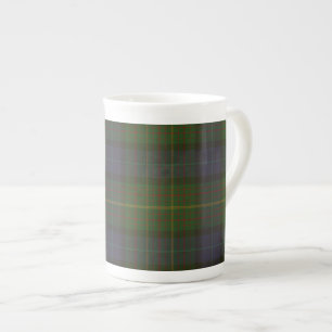 California state tartan bone china mug