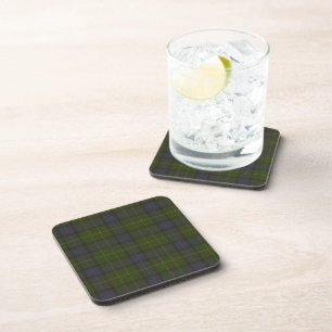 California state tartan coaster