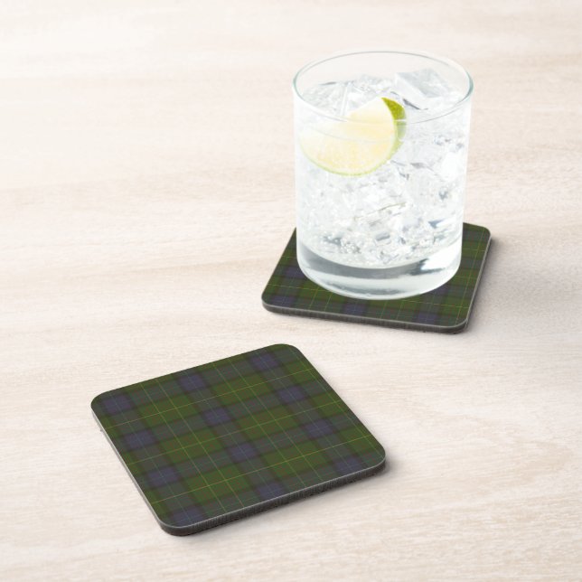 California state tartan coaster (Right Side)