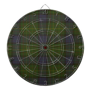 California State tartan Dartboard