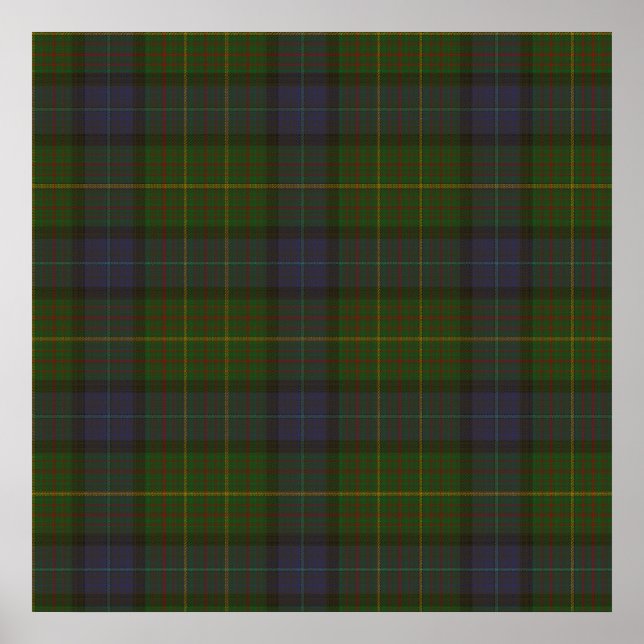 California state tartan poster (Front)