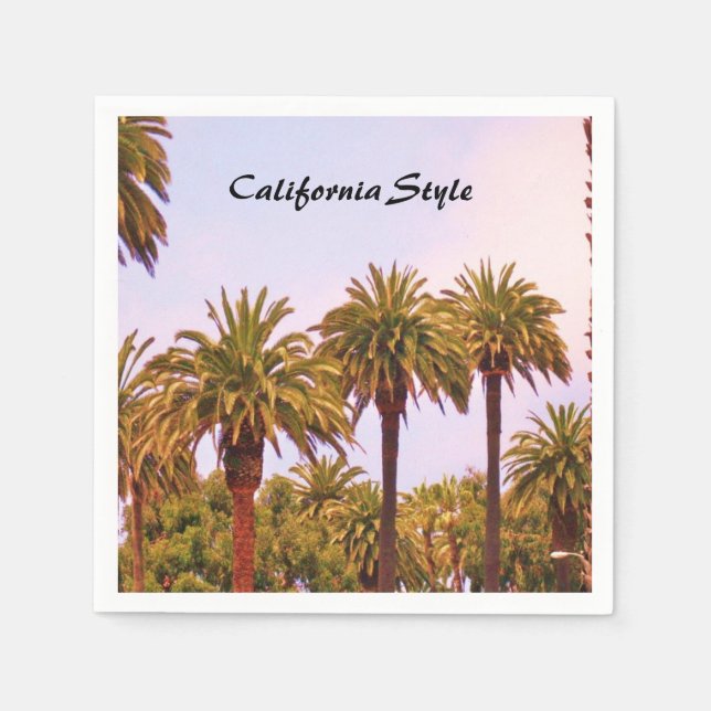  CALIFORNIA STYLE  NAPKIN (Front)