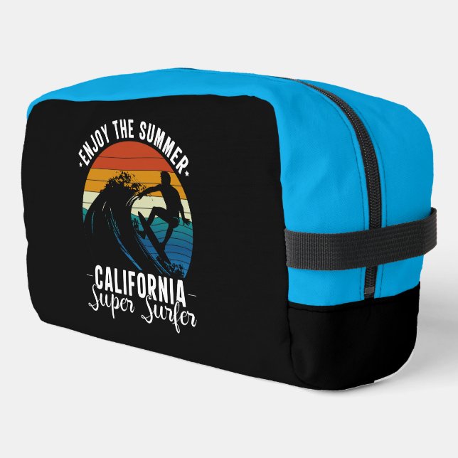California Summer Surfer Vibes Dopp Kit (Left Corner)